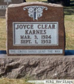 Joyce Marion Clear Karnes