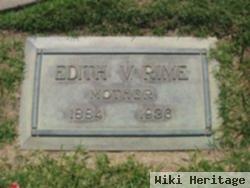 Edith V. Rime