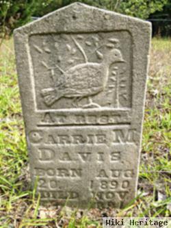 Carrie M Davis