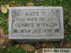 Katherine O "kate" Palin