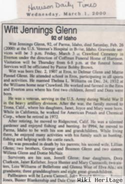 Witt Jennings Glenn