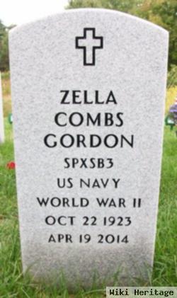 Zella C. Combs Gordon