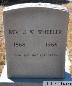 Rev J W Wheeler