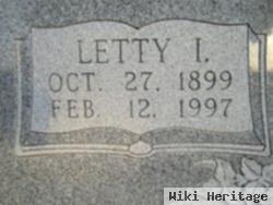 Letty I. Carlton Wilson