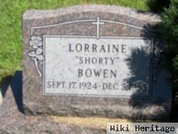 Lorraine E. "shorty" Bowen