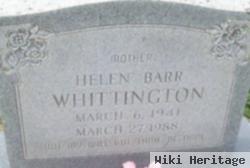 Helen Barr Whittington