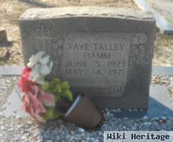 Faye Talley Hamm