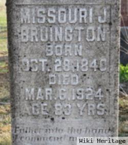 Missouri Jane Davis Bruington