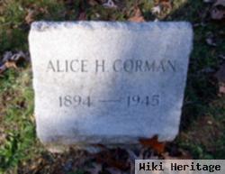 Alice H Corman