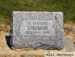 H Maxine Dikeman