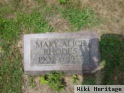 Mary Alice Rhodes