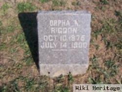 Orpha A. Rigdon