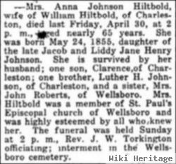 Anna Johnson Hiltbold