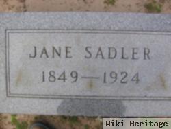 Jane Folley Sadler