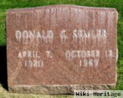 Donald G. Semler