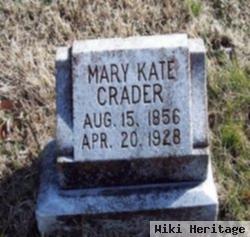 Mary Katherine "kate" Sitze Crader