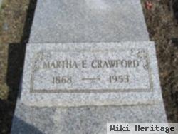 Martha E Buck Crawford