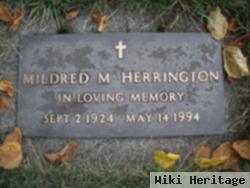 Mildred M Herrington
