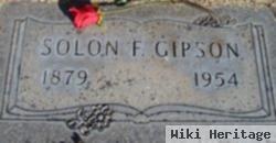 Solon F Gipson
