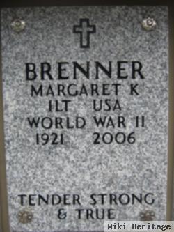 Margaret K Osweller Brenner