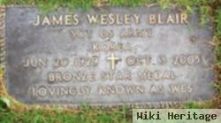 James Wesley "wes" Blair