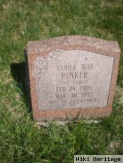 Verna Mae Zader Rinker