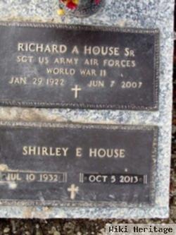 Sgt Richard A House, Sr