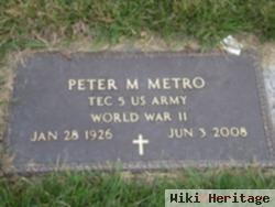 Peter M Metro