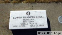 Edwin Frances Koski