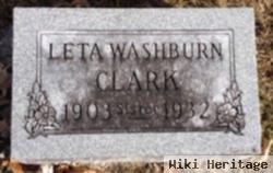 Leta Margaret Washburn Clark