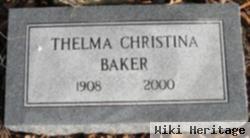 Thelma Christina Rushing Baker