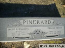 Marie Bernadine Bindel Pinckard