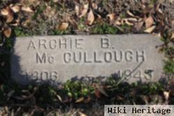 Archie B. Mccullough