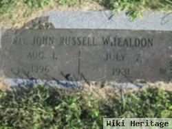 Rev John Russell Whealdon