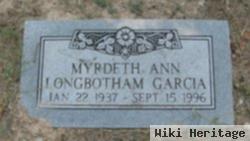 Myrdeth Ann Longbotham Garcia