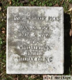 Jessie Whitaker Ricks