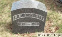 Edward D Van Orsdale