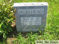 Mattie M. Bain Morehead