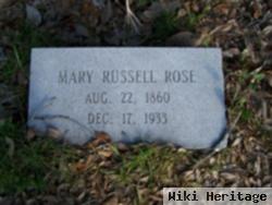 Mary Russell Rose