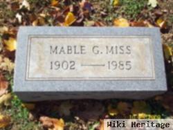 Mabel G Miss