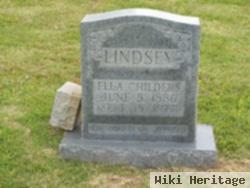 Mary Ella Childers Lindsey