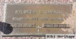 Mildred L. Savage