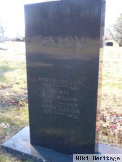 Ruth M. Whelton Liston