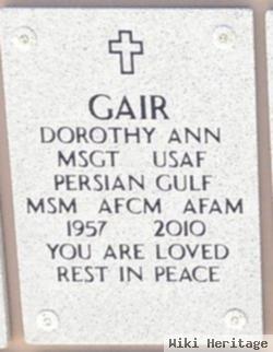 Dorothy Ann Gair