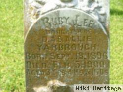 Ruby Lee Yarbrough