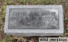 Carrie June Mottern