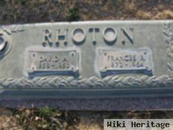 Frances Melissa Robinson Rhoton