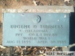 Eugene D. Summers