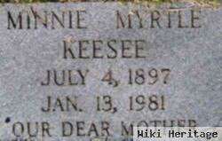 Minnie Myrtle Watts Keesee