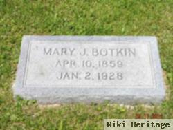 Mary Julia Wilmot Botkin